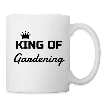 Garden - Gardener - Gardening - Green - Nature - Tasse - Weiß - Rechts