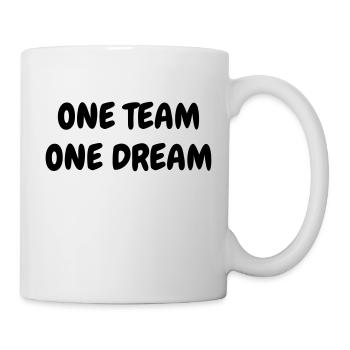 One Team One Dream - Sport - Fun - Boss - Funny - Mug - white - Right