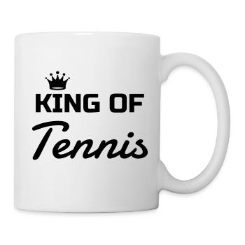 Tennis - Sport - Racket - Tennis Player - Tenis - Mug blanc - blanc - Droite