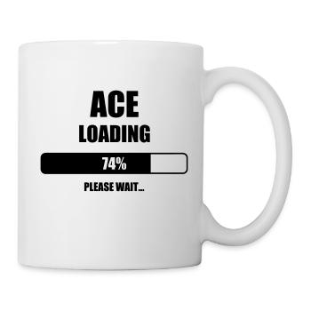 Tennis - Sport - Racket - Tennis Player - Tenis - Tasse - Weiß - Rechts