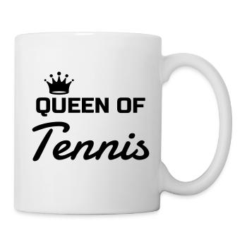 Tennis - Sport - Racket - Tennis Player - Tenis - Mug blanc - blanc - Droite