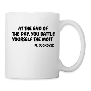 Tennis - Sport - Racket - Tennis Player - Tenis - Mug blanc - blanc - Droite