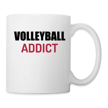 Volleyball - Volley Ball - Volley-Ball - Sport - Mug - white - Right