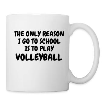 Volleyball - Volley Ball - Volley-Ball - Sport - Mug - white - Right