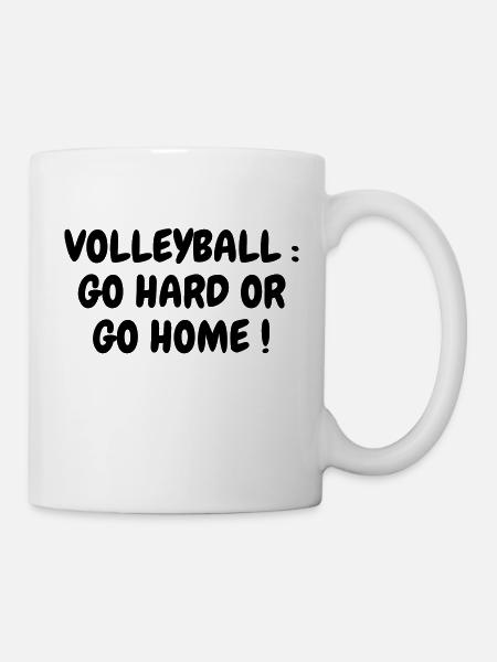Volleyball - Volley Ball - Volley-Ball - Sport - Muki - valkoinen
