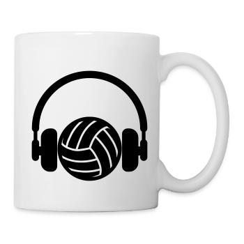 Volleyball - Volley Ball - Volley-Ball - Sport - Mug - white - Right