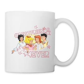 Bibi und Tina 'Best Friends 4Ever' - Tasse - Weiß - Rechts