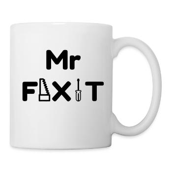 Outil / Réparer / Bricolage / Bricoleur - Mug blanc - blanc - Droite
