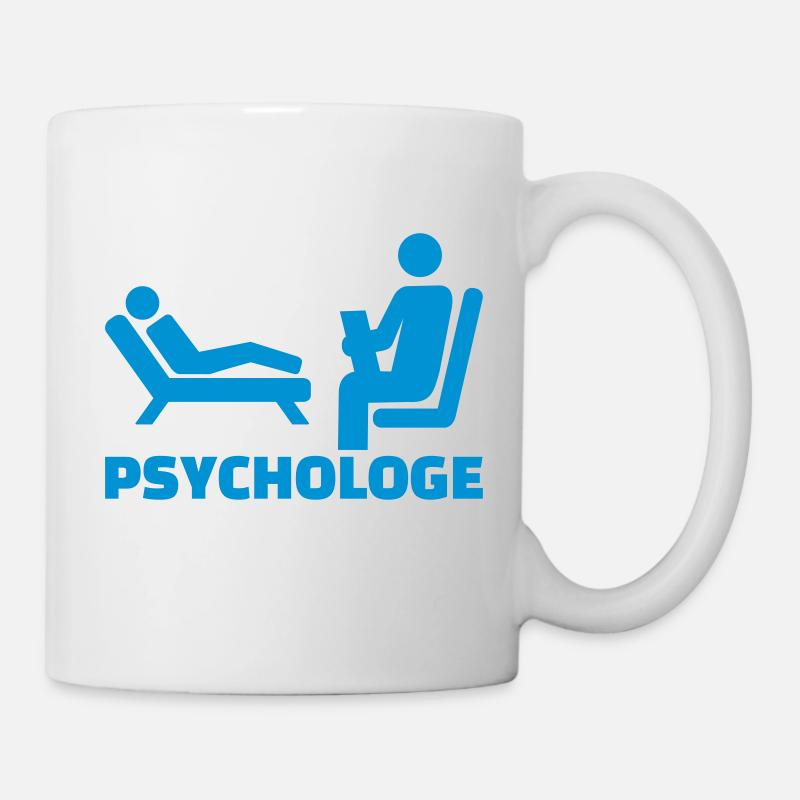 Psychologe - Tasse - Weiß