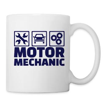 Motor mechanic - Mug - white - Right