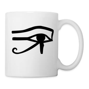 Auge des Re - Mug blanc - blanc - Droite