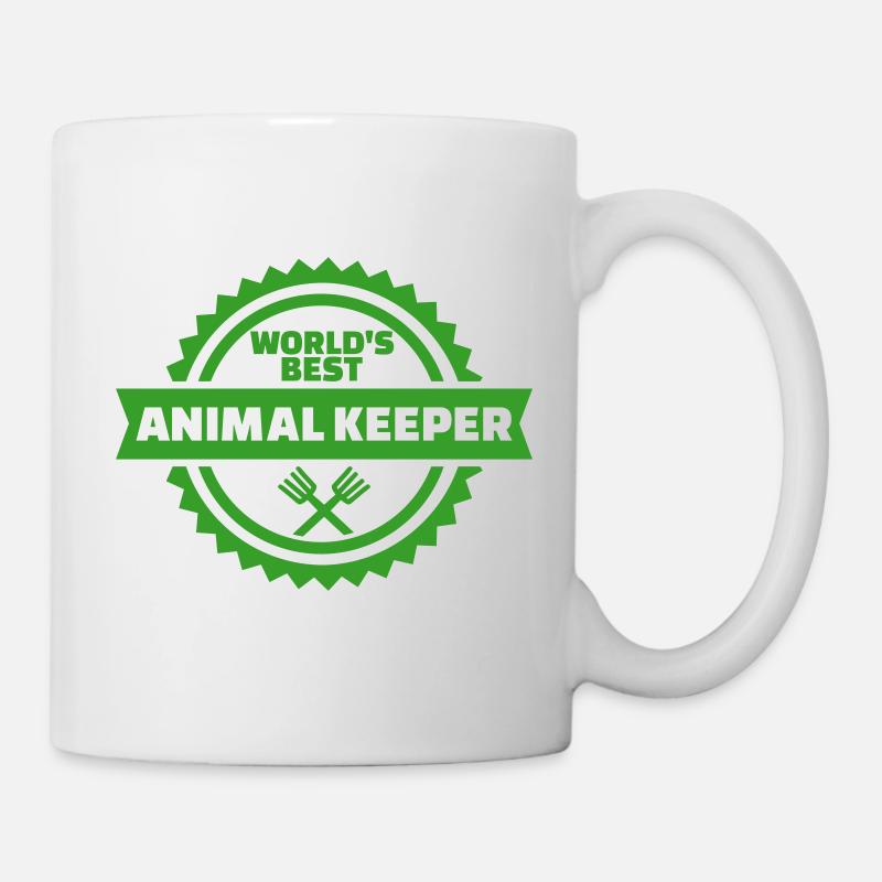 Animal keeper - Mug blanc - blanc