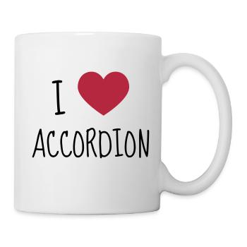 Accordion - Accordionist - Accordéon - Music - Mug - white - Right