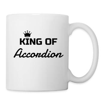 Accordion - Accordionist - Accordéon - Music - Mug - white - Right