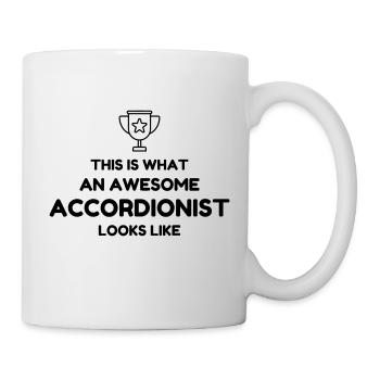 Accordion - Accordionist - Accordéon - Music - Mug - white - Right