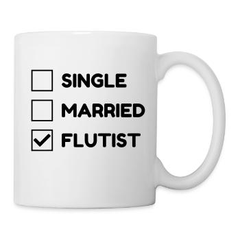 Flute - Flautist - Music - Musik - Musique - Mug - white - Right