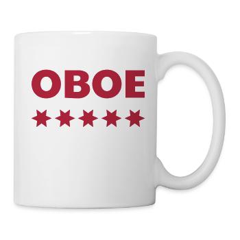 Oboe - Oboist - Music - Musik - Hautbois - Mug - white - Right