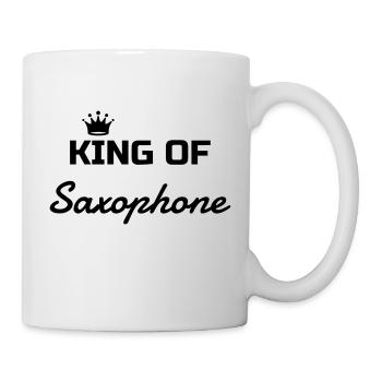 Saxophone - Saxophonist - Music - Musik - Saxophon - Mug - white - Right