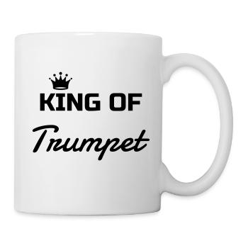 Trompette Trompettiste Musique Musicien Concert - Mug blanc - blanc - Droite