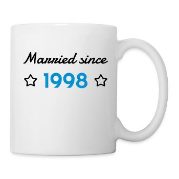1998 - Birthday Wedding - Marriage - Love - Wife - Mug - white - Right
