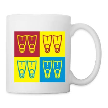 Scuba Diving Diver Plongée Sous-Marine Tauchen - Mug - white - Right