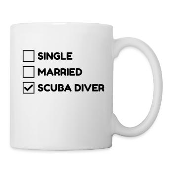 Scuba Diving Diver Plongée Sous-Marine Tauchen - Mug - white - Right