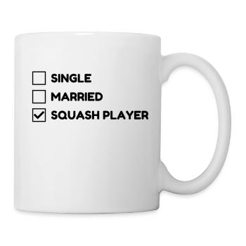 Squash Sport Game Match Champion Victory - Mug - white - Right