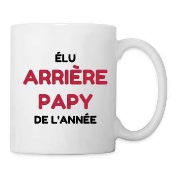 Arrière Papy / Grand Père / Bébé / Naissance - Mug blanc - blanc - Droite