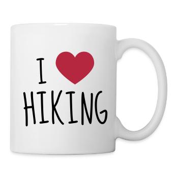 Hiking - Wandern - Randonnée - Sport - Mug - white - Right