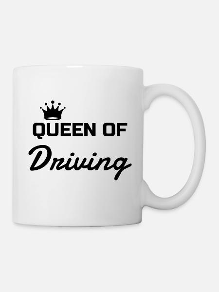 Driver - Driving - Fahren - Conducteur - Auto - Mug - white