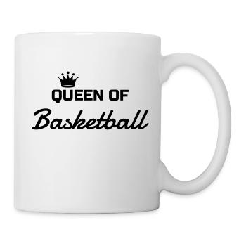 Basketball - Basket ball - Basket-ball - Baskette - Tasse - Weiß - Rechts