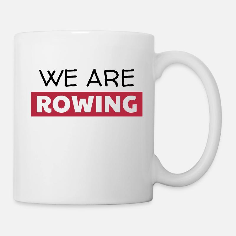 Aviron Rameur Sport Barreur Rowing - Mug blanc - blanc