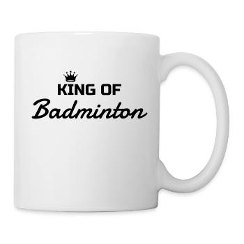 Badminton / Badminton Player / Birdie / Sport - Mug - white - Right