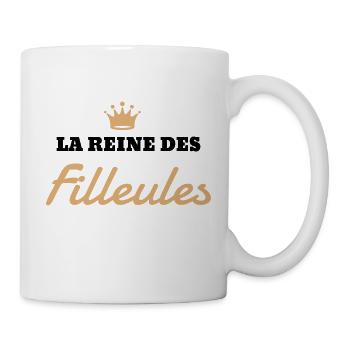 Filleul / Filleule / Parrain / Marraine / Bébé - Mug - white - Right
