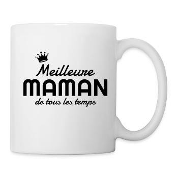 Mum / Mom / Baby / Mummy / Mother's day / Birth - Mug - white - Right