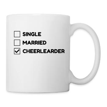 Cheerleading Cheerleader Sport Sportler Spieler - Tasse - Weiß - Rechts