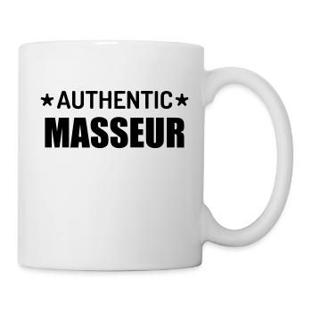 Massage Masseur Masseuse Work Job Travail - Mug - white - Right