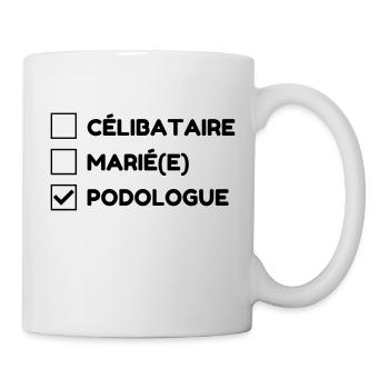 Podiatrist Podiatry Fußpfleger Podologue - Mug - white - Right