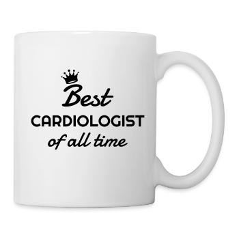 Cardiology Cardiologist Kardiologe Cardiologue - Mug - white - Right