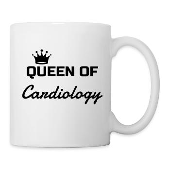 Cardiology Cardiologist Kardiologe Cardiologue - Mug - white - Right