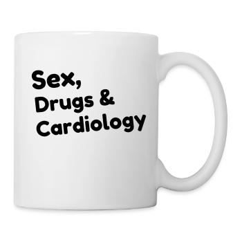 Cardiology Cardiologist Kardiologe Cardiologue - Mug - white - Right