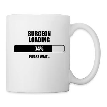 Doctor Arzt Surgeon Chirurg Surgery Chirurgie - Mug - white - Right