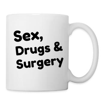 Doctor Arzt Surgeon Chirurg Surgery Chirurgie - Mug - white - Right