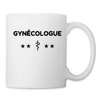 Gynecologist Gynécologue Gynäkologe Médecine - Mug - white - Right