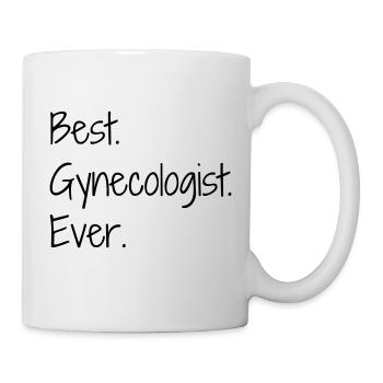 Gynecologist Gynécologue Gynäkologe Médecine - Mug - white - Right