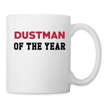 Müllmann / Müllarbeiter / Müllwerker / Müllabfuhr - Tasse - Weiß - Rechts