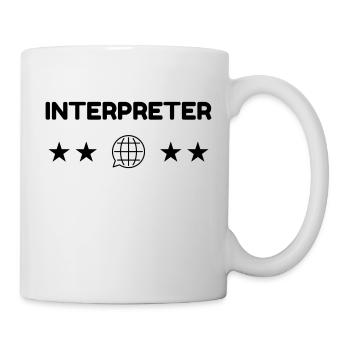 interprète / traducteur / traduction / Métier / - Mug blanc - blanc - Droite