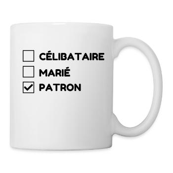 Manager Boss Chef Patron Work Job Society - Mug - white - Right
