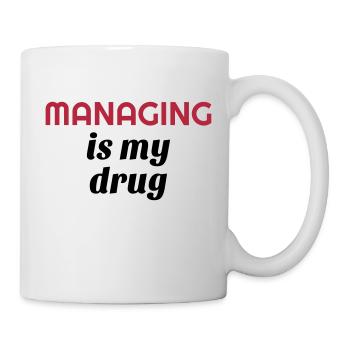 Manager Boss Chef Patron Work Job Society - Mug - white - Right