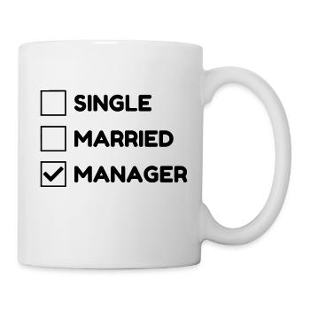 Manager Boss Chef Patron Work Job Society - Mug - white - Right